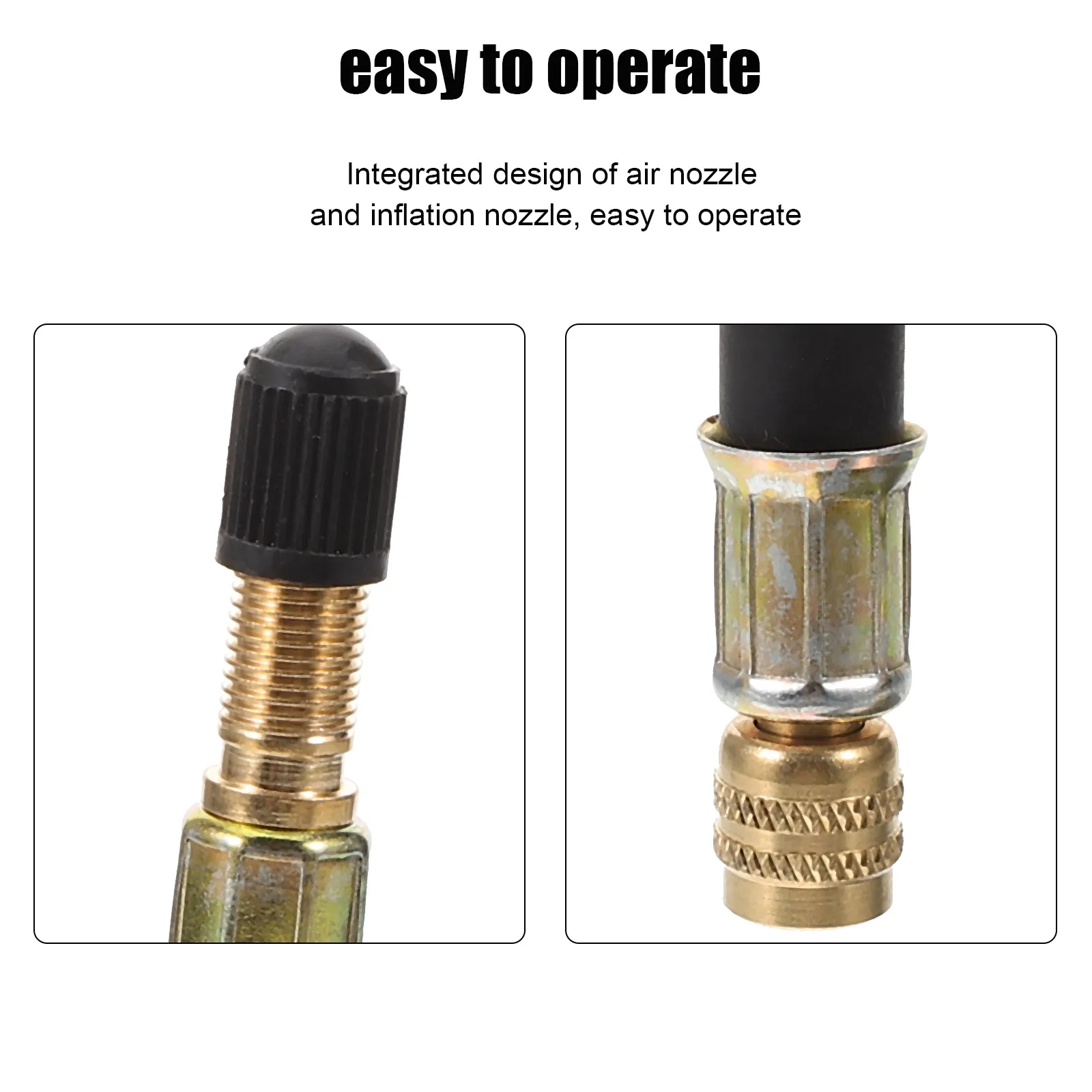 

Dual Wheel Inner Tube Extension 100Mm Tire Valve Extender Hose Adapter For Car Motorcycle Accessories Valve Stem Fitting