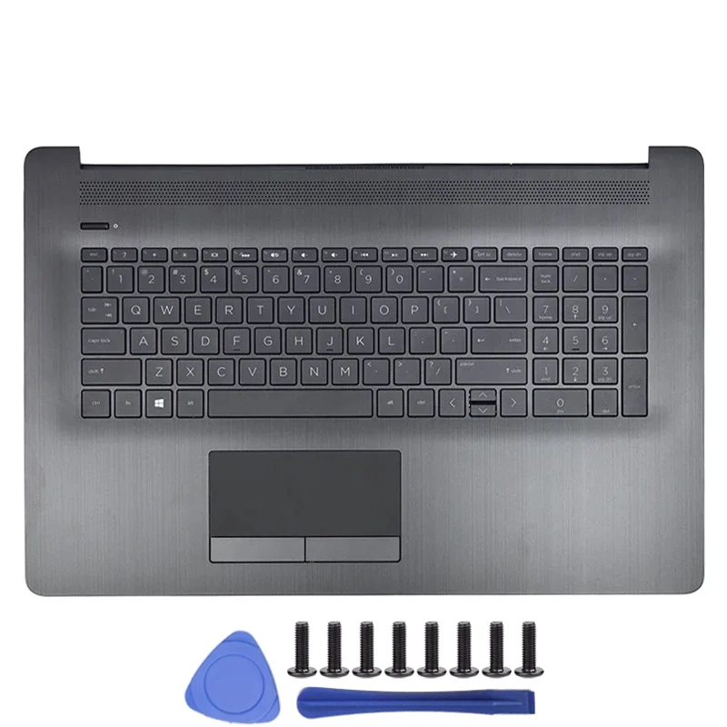 

NEW Original Laptop Palmrest Upper Case With Touchpad Backlit Keyboard US For HP 17-BY 17-CA L22750-001