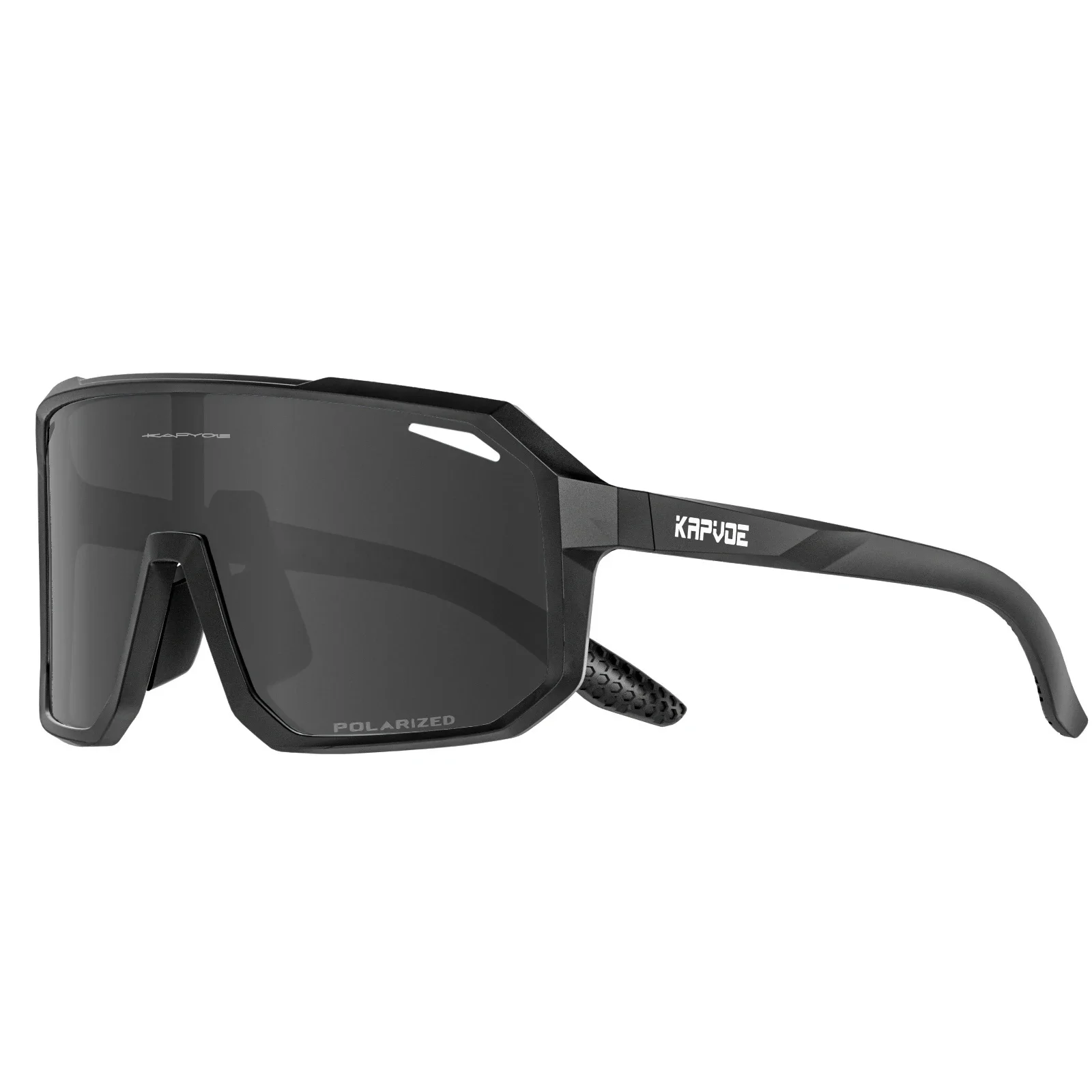 KAPVOE Hochwertige Radfahrbrille Polarisiert für Männer und Frauen Sonnenbrille UV400-Schutz TR90-Rahmen Sportbrille MTB Fahrradbrille