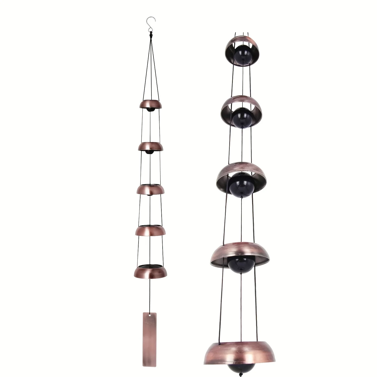 

Chimes for Outside - Temple Wind Bell for Unique Gift, Feng Shui Wind Chime for Outdoor Garden Decor, Perfect for Mom and Grandm