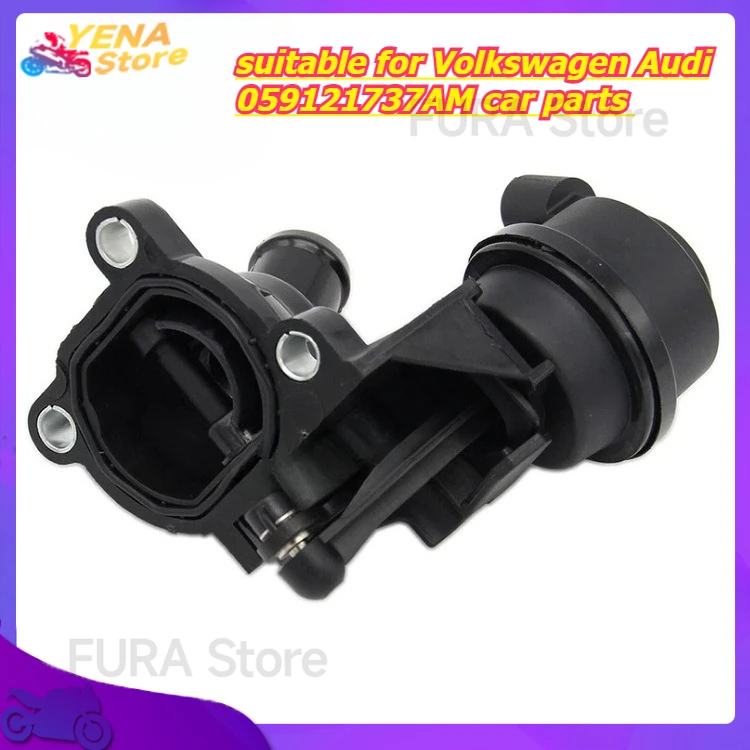 

Cooling regulator housing with thermostat, suitable for Volkswagen Audi 059121737AM car parts