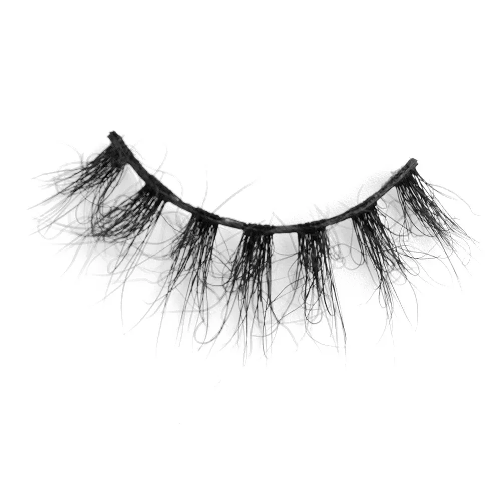 Goodobe 10 pairs [F Short] Fluffy messy exploding hair false eyelashes Thick mink hair false eyelashes wholesale