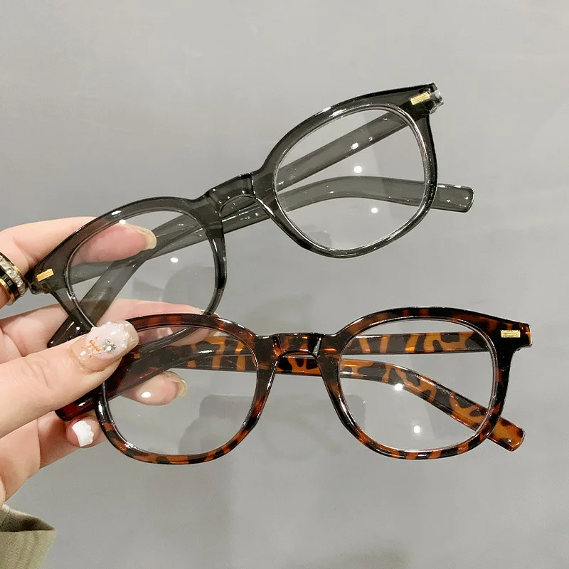 Fashion Vintage Vrouwen Leesbril Dames Anti-blauw Licht Plus Dioptrie Brillen Trendy HD Lens Ver Zicht Brillen 0 tot + 4.0