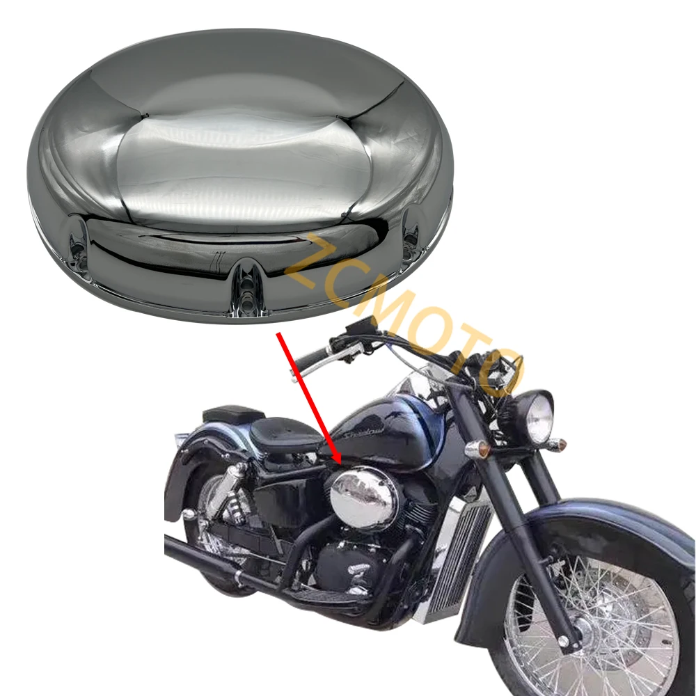 Motorcycle Accessories High-Quality Electroplated Air Filter Cover Intake Cover Suitable For Honda Shadow VT 400 750 1997-2000