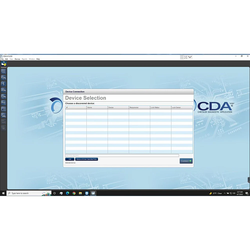 New CDA 6.15.188 CDA6 Engineering Software Work with MicroPod 2 for DODGE/CHRYSLER /JEEP for VIN EDITING FLASH Downloader