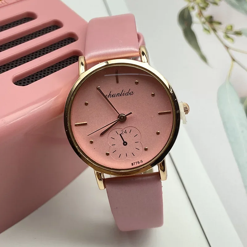 Casual Women\'s Watches Simple Quartz Wristwatches PU Leather Watches Girls Students Clock Gift Ladies Watch Clock Reloj Mujer 시계