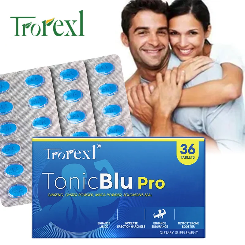 Pastillas naturales de ostras y ginseng azules, suplemento para mejorar el hombre, soporte de energía y resistencia, 36-360 tabletas