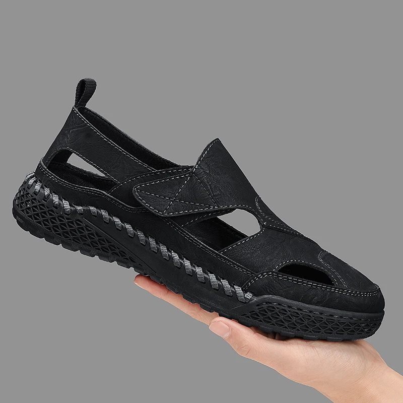 

Men's Motorcycle Summer New Trendy Fashion Sandals Outdoor Breathable Versatile Men's Shoes