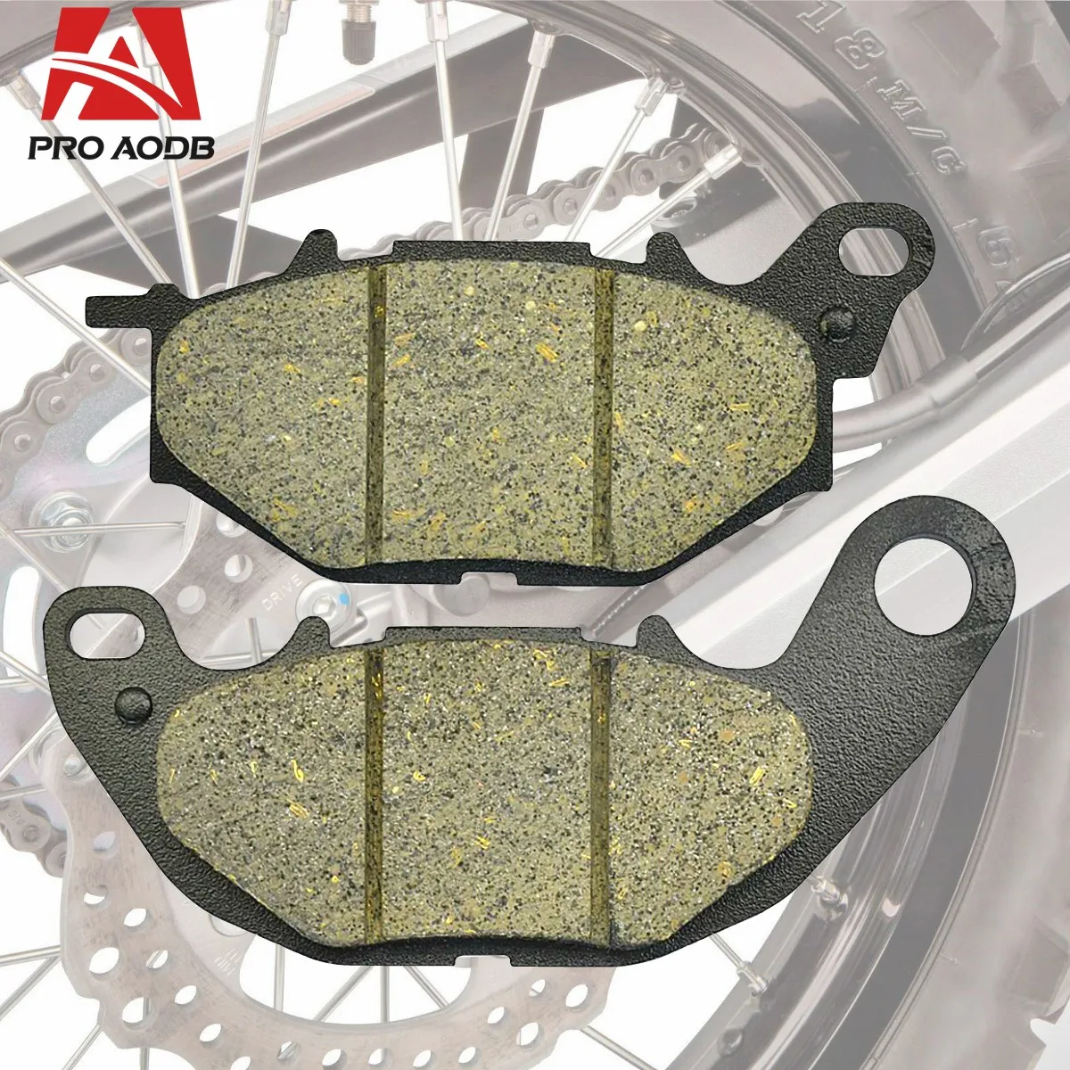 

Front & Rear Brake Pads For Yamaha YZFR3 YZF R3 321 Cc 2015-2021 MTN320 MTN 320 A MT 03 MT03 2016-2021 etc Motorcycle