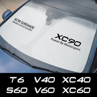 Car Windshield Sunshade Cover Blocking UV Rays For Volvo XC90 XC60 C30 T6 S60 C70 XC40 V40 XC70 V70 V60 V50 S80 S40 AWD V90 S90