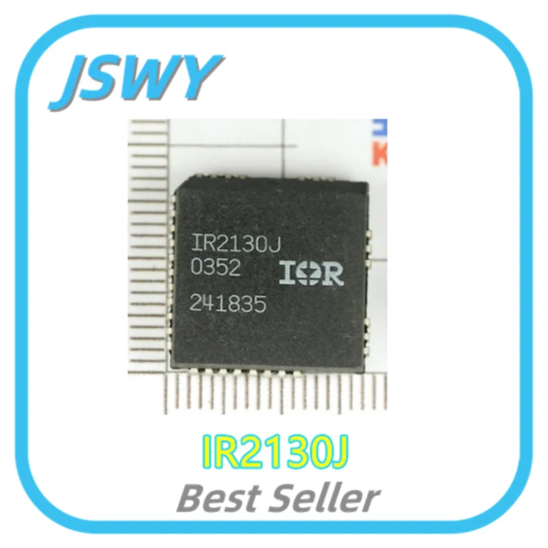 (10/50pcs) IR2130J IR2130 Bridge Driver Chip PLCC-44 Brand New Original Stock for Electronics And DIY Projects