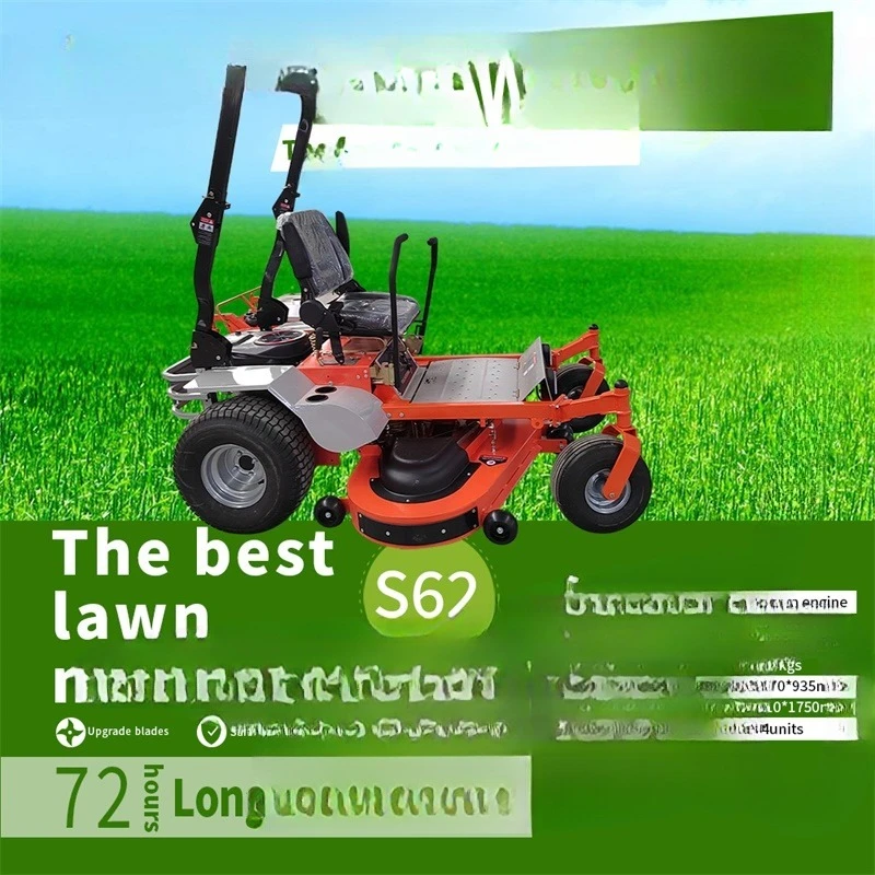 Hochleistungs-Rasenmäher mit Null-U/min, schneller Null-U/min-Mäher, Gartenmäher