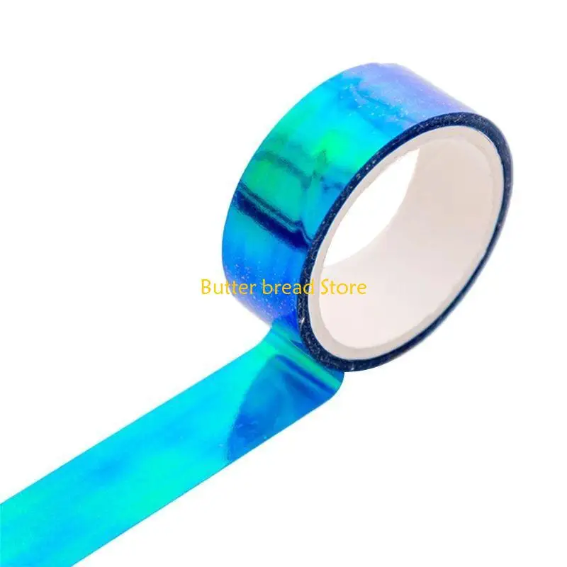 Nastro per scrapbooking glitter colorato W89c per pianificatori diario diario