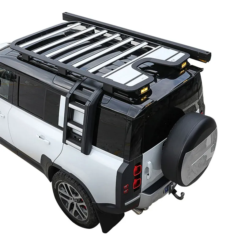 

New style Aluminum Alloy Roof Rack Roof Basket Luggage Rack Roof basket for Land Rover Defender 90 110 L663custom