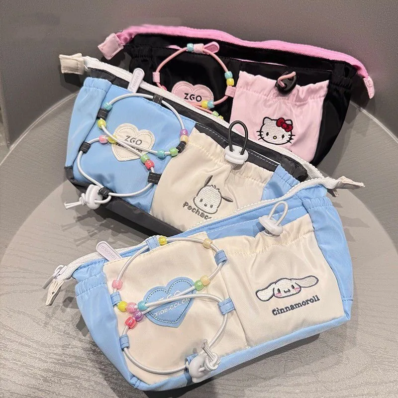 

New Cinnamoroll Pencil Case: Hello Kitty Large-Capacity, Stylish Stationery Organizer & Pencil Case—Perfect Gift for Girls
