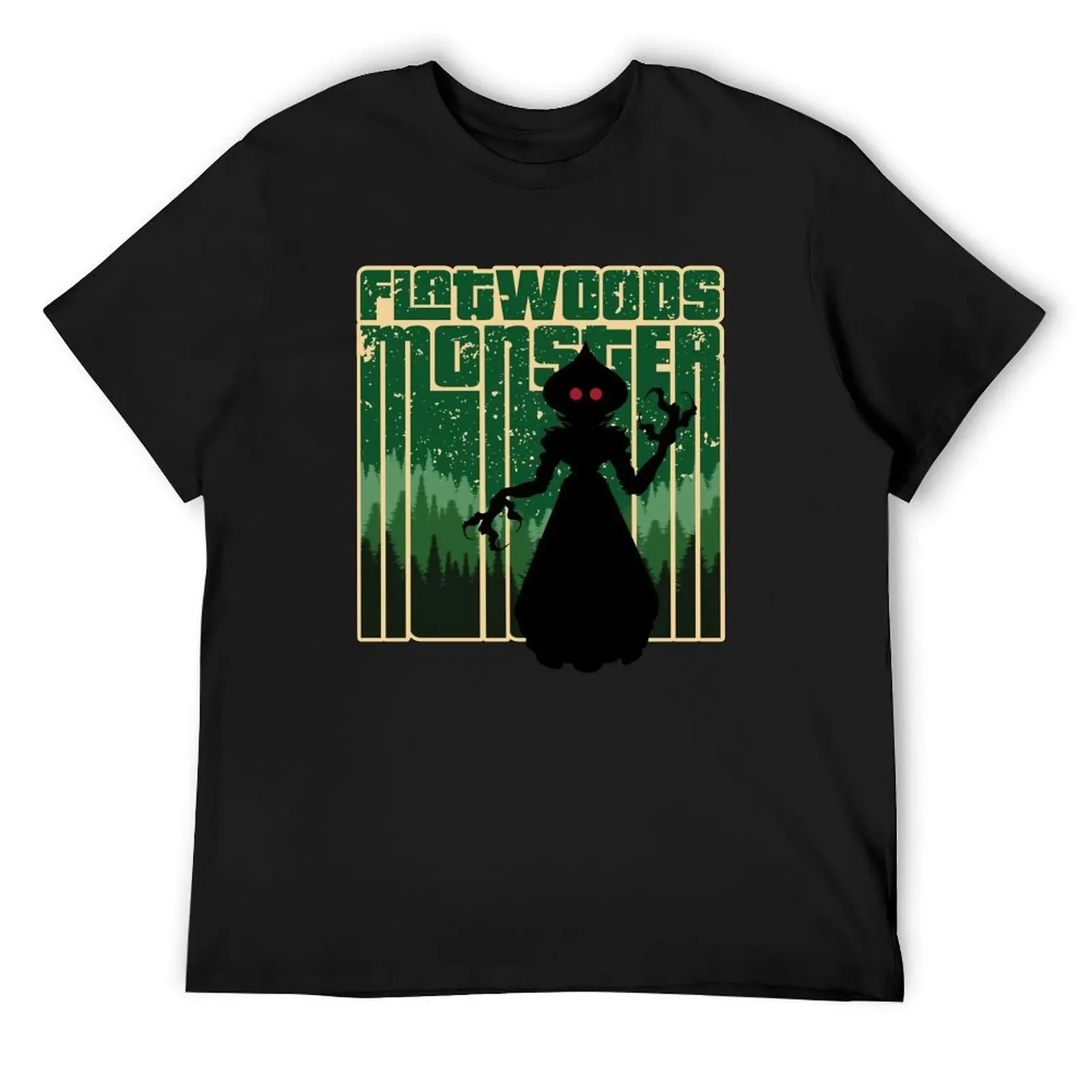 

Retro Flatwoods Monster - Cool Vintage Cryptid Cartoon - Original Artwork T-Shirt vintage blacks clothes for men