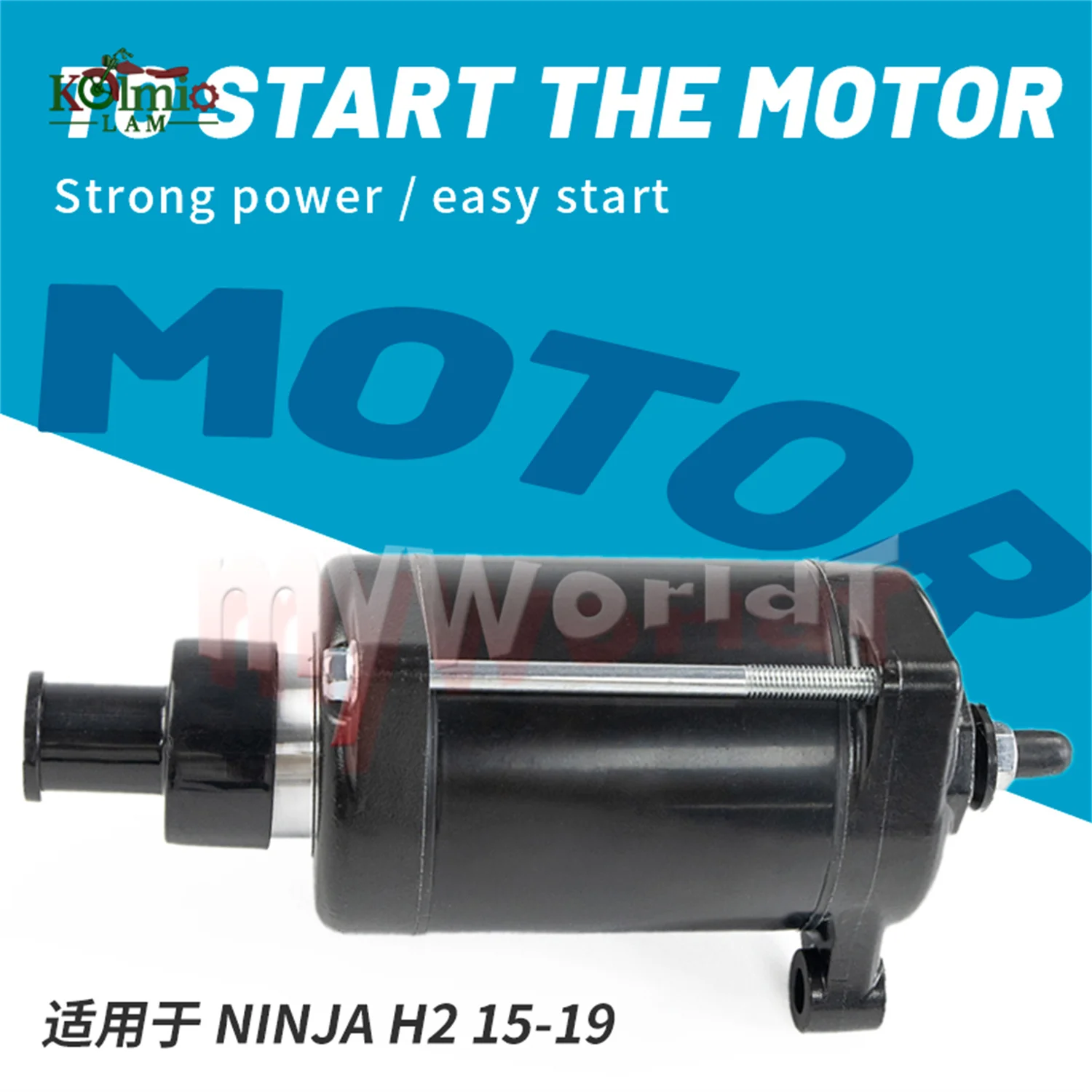 Fit For Kawasaki ZR1000 Z H2 SE ZX1000 H2R 2015 - 2022 Motorcycle Electrical Engine Starter Motor ZH2 ZH2SE