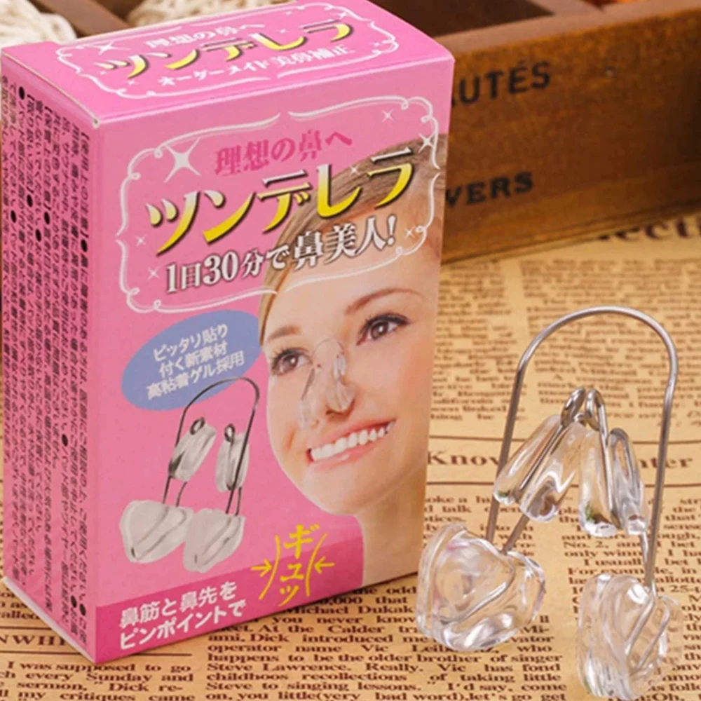 Nose Shaper Clip Silicone Nose Up Lifter Without Surgery Nose Corrector Straightener Device Pain-Free for Wide Noses