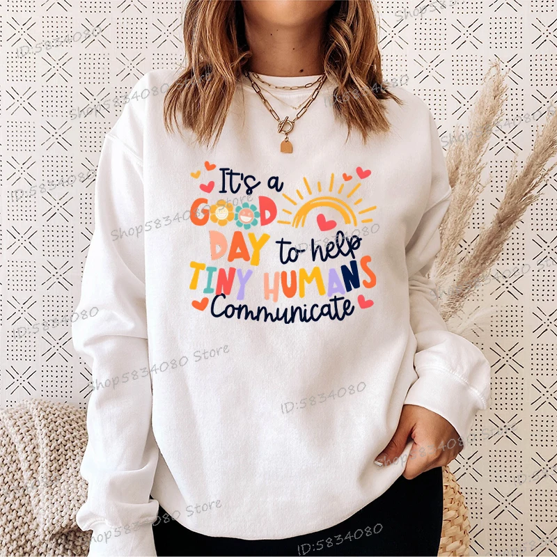 Speech Therapy Sweatshirt Special Ed Gift Autism Advocate Pullover Speech Pathology Sweater Autism Awareness Sweatshirt Jumper