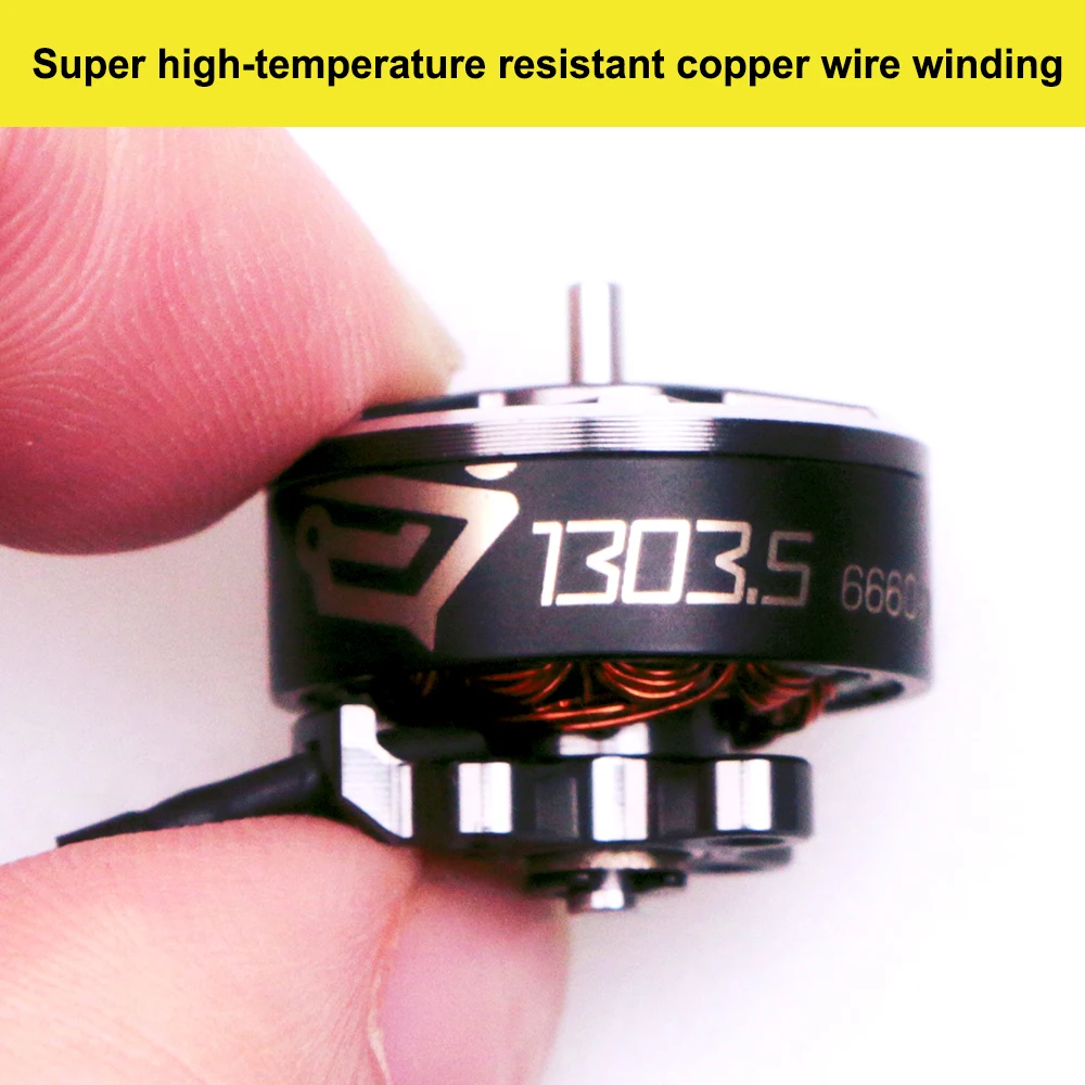2004 Plus 1800kv 2500kv 3000kv 3-6S Lipo Brushless Motor 2.5mm Shaft 12N14P Suitable for FPV 3.5-5 Inch Traversing Drone (1pc 2004 1800kv