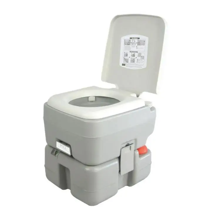 

Rotational Molding Portable Plastic Bio-Toilet Portable Toilet Flush Travel Camping Outdoor/Indoor Potty Chair