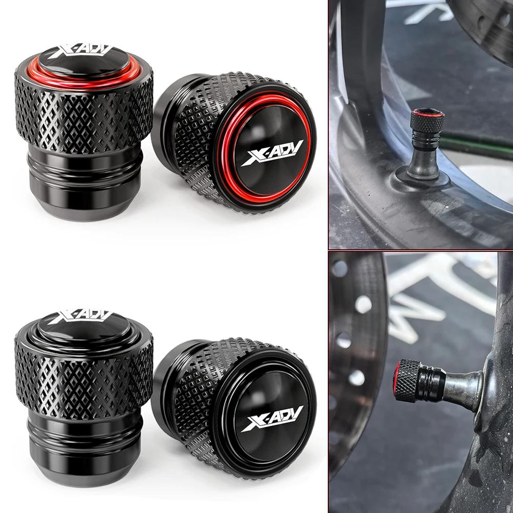 New For HONDA X ADV X-ADV XADV750 XADV150 XADV 750 150 2021 2022 2023 2024 Motorcycle Aluminum Tire Valve caps Plug Accessories