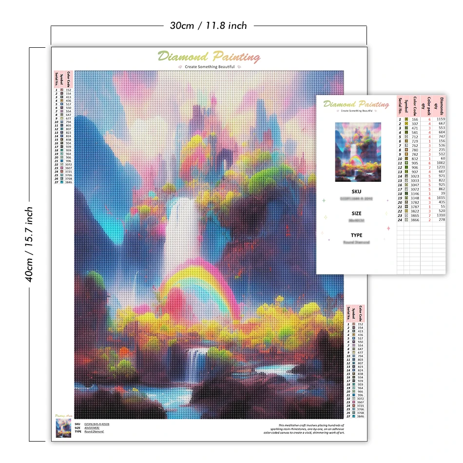 لوحة SDOYUNO الماسية لديكو الم - مراجعة Resin Art Wallpaper وسعره