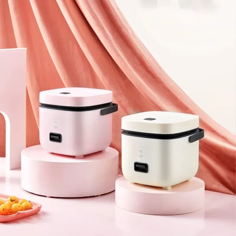 Small multi-functional mini rice cooker for 1-2 people Small upper steaming and lower cooking smart single rice cooker 2025