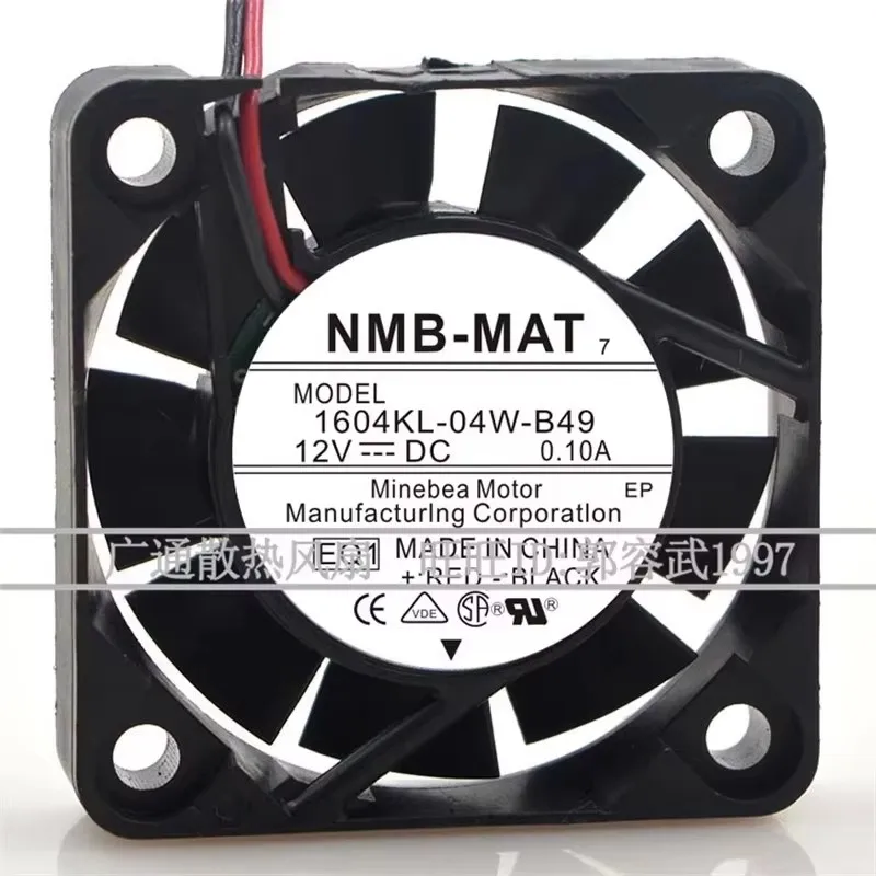 

Оригинальный вентилятор охлаждения процессора 1604KL-04W-B40 12V 0.10A 40*40*10 мм 4 см