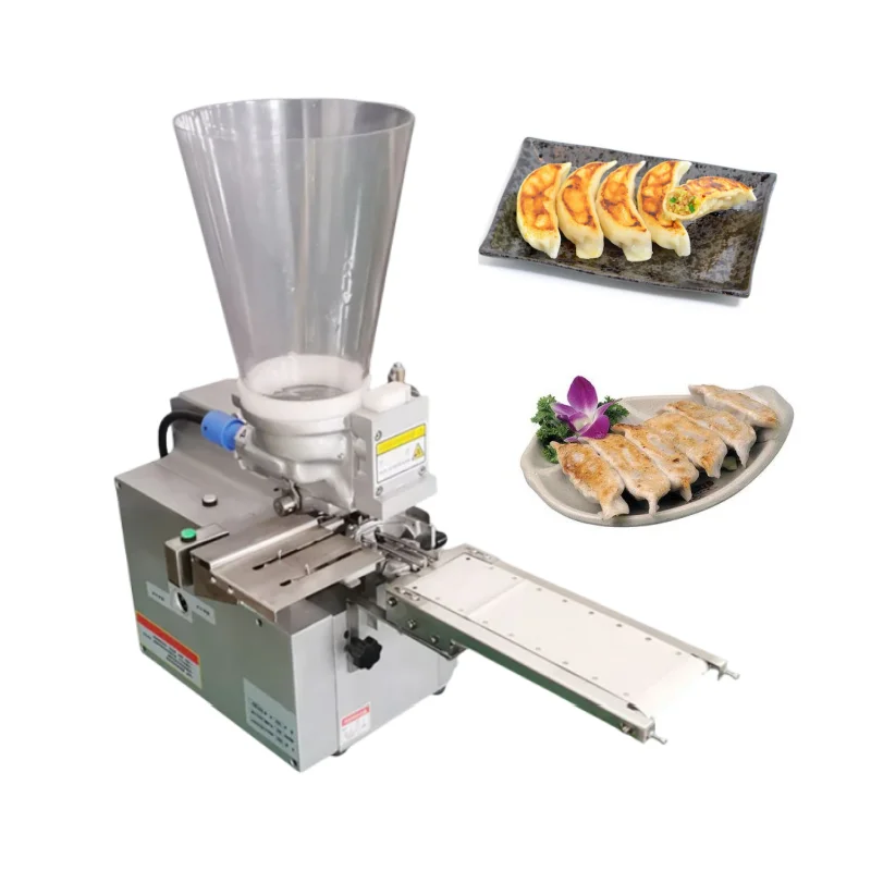High Efficiency Japanese Gyoza Maker Machine Fried Dumpling Making Machine Japanese Fried Gyoza Dumpling Forming Machine