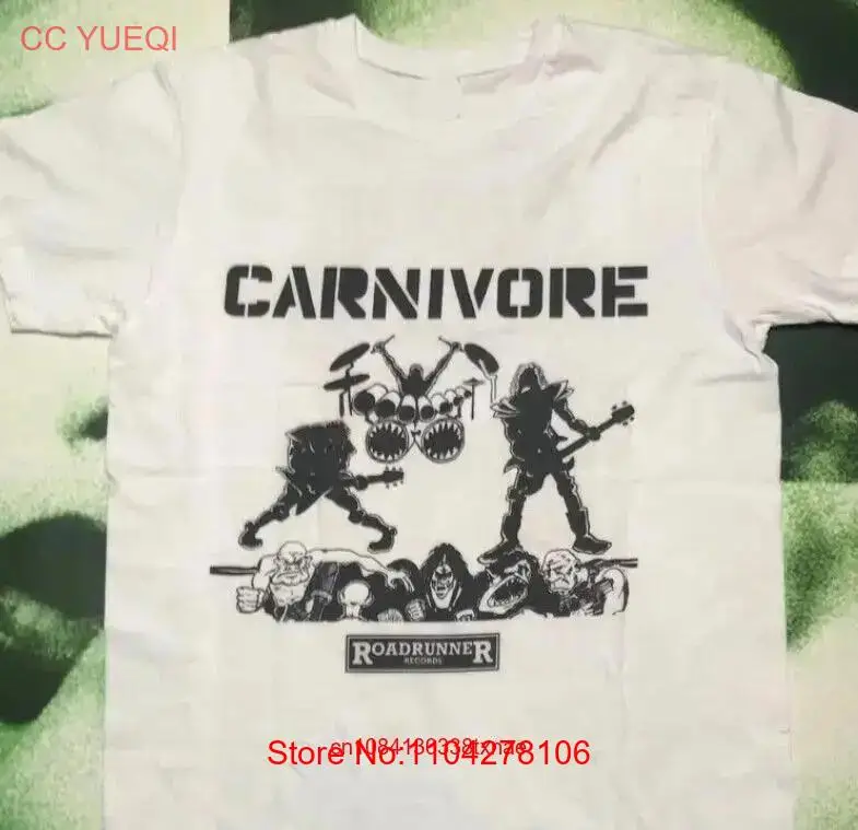 Carnivore metal band T Shirt gift for fan heavy cotton TE6031 long or short sleeves