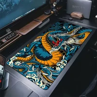 Alfombrilla de ratón XXL para Gamer Dragon, alfombrilla grande personalizada para escritorio de ordenador, alfombrillas para teclado mecánico, alfombra de oficina, alfombrilla para ratón portátil para juegos