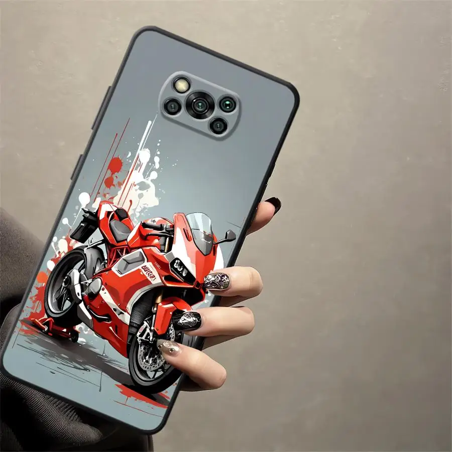 حافظة رائعة DD-ucatieS-Is لهاتف Xiaomi Poco C40 C71 C50 C75 F1 F3 M5 C61 X3 X4 X5 X7 Pro M3 M4 M7 Pro غطاء هاتف ناعم أسود