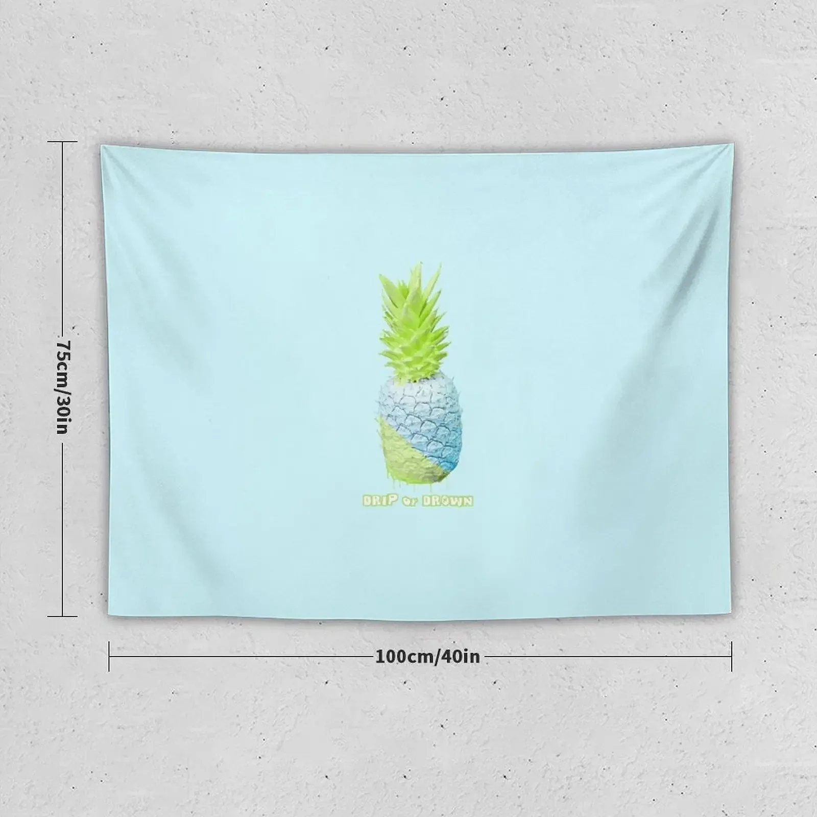 PINEAPPLE DRIPP Tapestry Home Decoration Accessories House Decoration Room Decoration Korean Style Tapestry