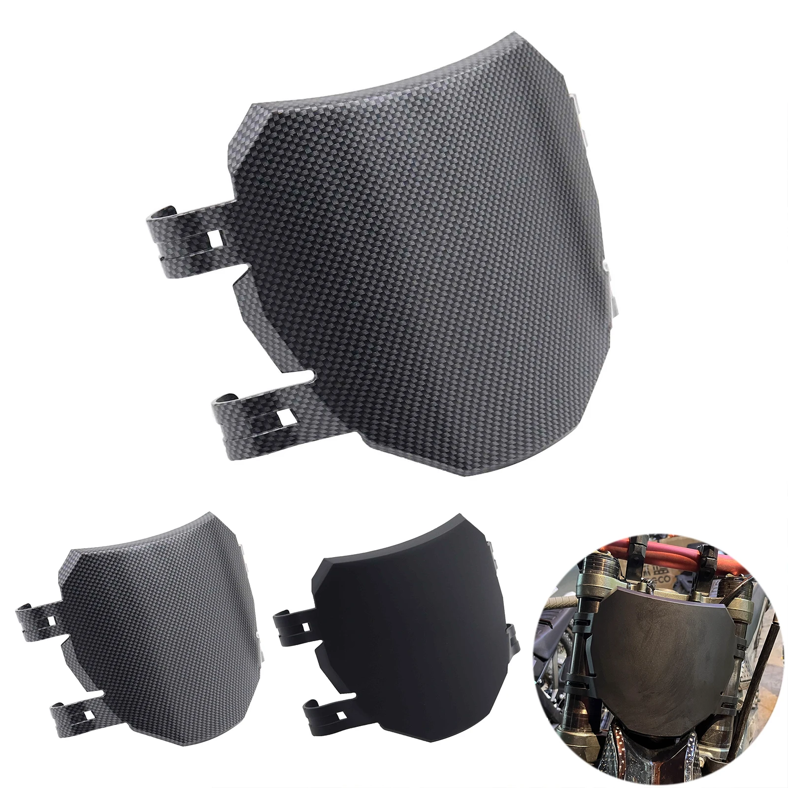 For Surron S X Talaria Sting MX3 MX4 Front Number Plate Universal Motorcycle Accessories Dirt Bike Motocross Electric E-Bike
