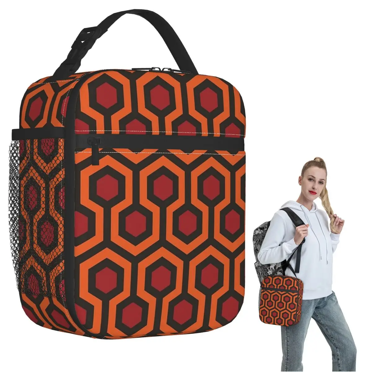 Path To Overlook Hotel Insulated Lunch Bag for Women Kids Portable Food Boxes Thermal Lunch Box Tote