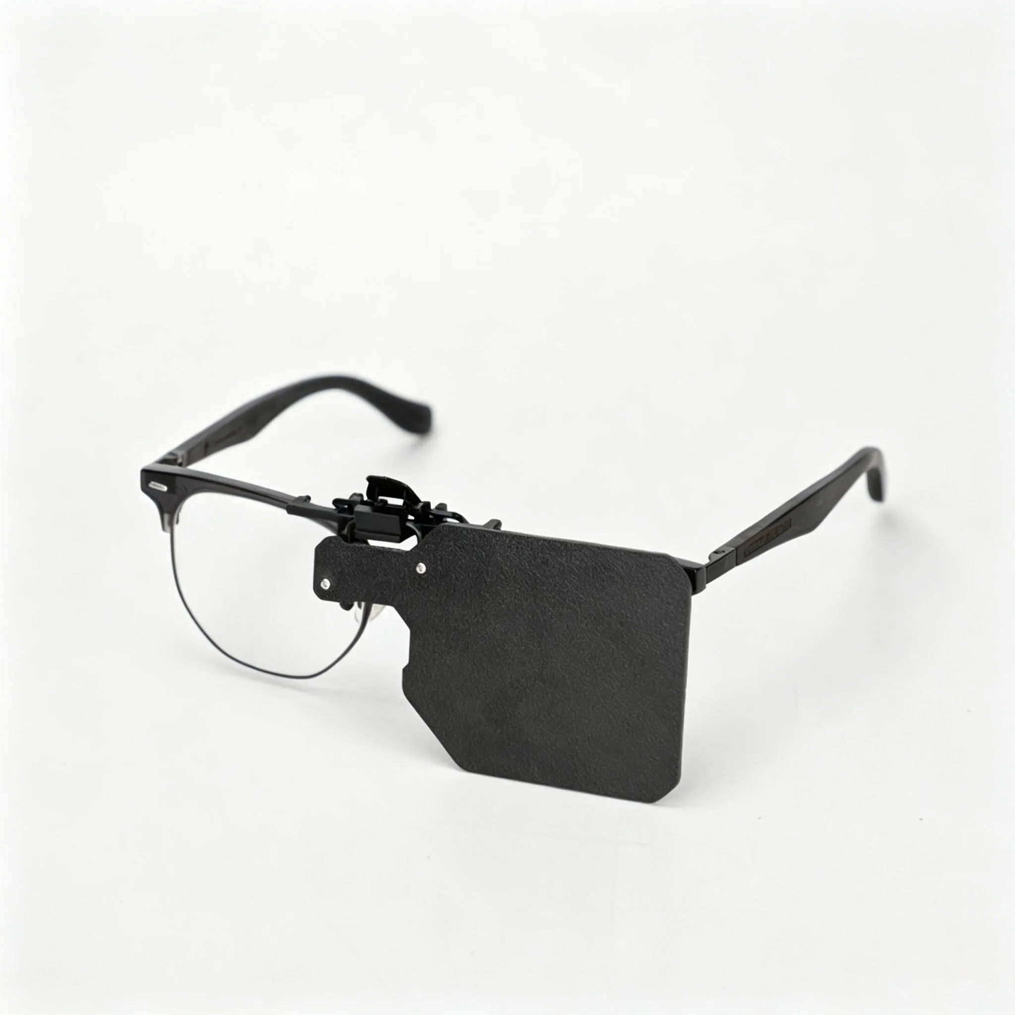 Tactical Shooting Eye Shield Archery Occluder Clip Aiming Aid for Rifle Competition Training Glasses ABS Carbon Fiber Options