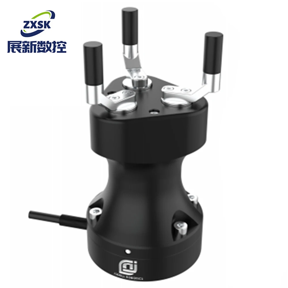 Zentrischer Elektrogreifer der JODELL RCG-Serie mit drei Fingern