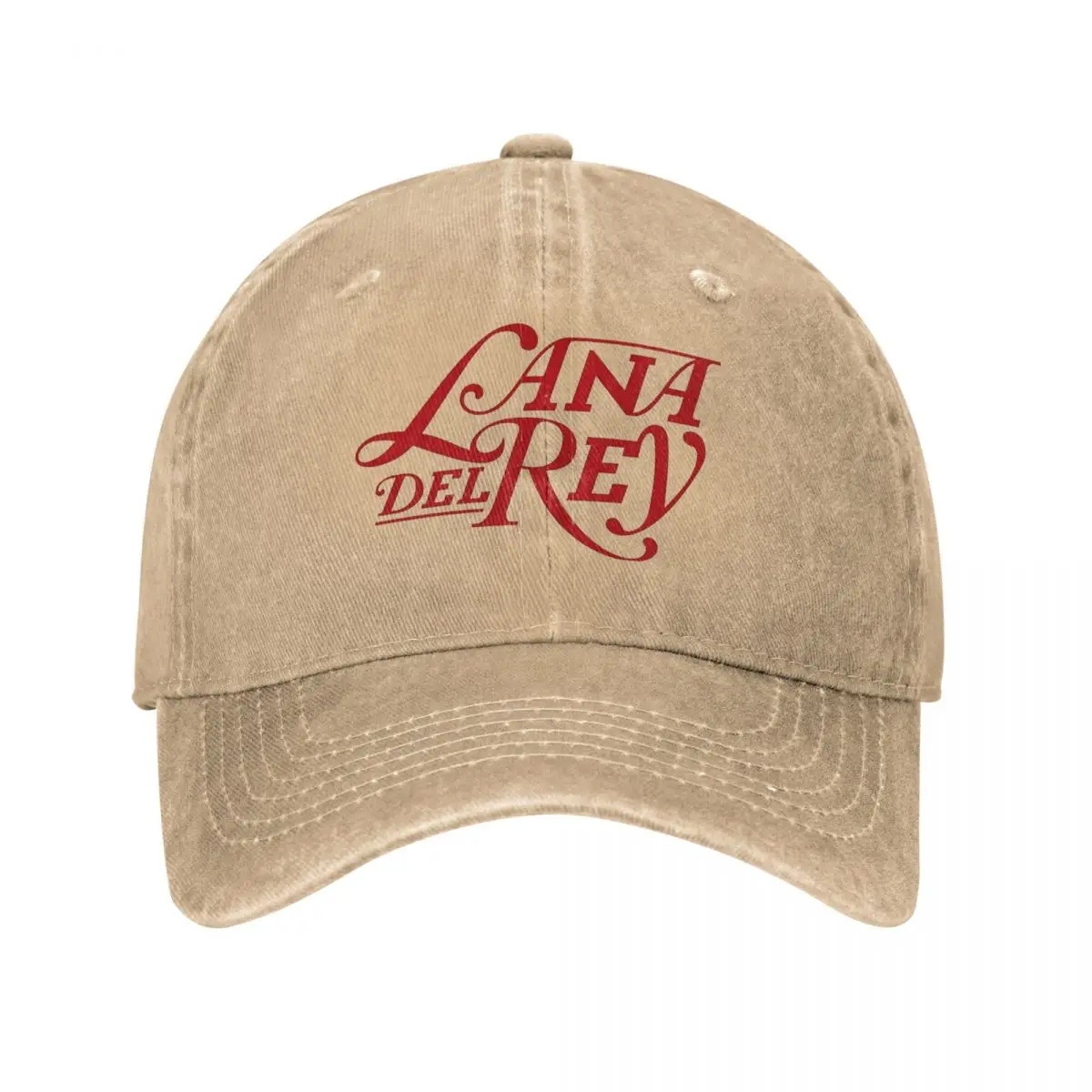 Lana Del Ray Red Logo Baseball Cap Outdoor Sport y2k Retro Hip Hop Dad Hats Women Men Fashion Designer Snapback Cap