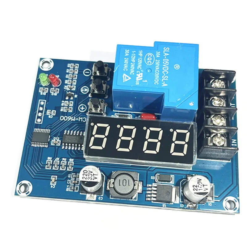 1pcs XH-M600 6V-60V battery charger protection switch battery charging control module overcharge protection board 30A