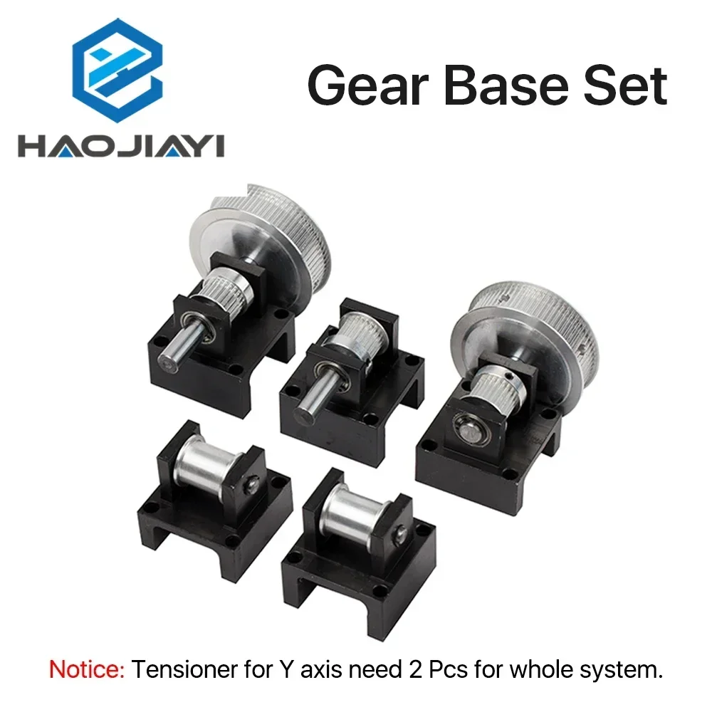 Gear Base Set Machine Mechanical Parts for Laser Engraving Cutting Machine