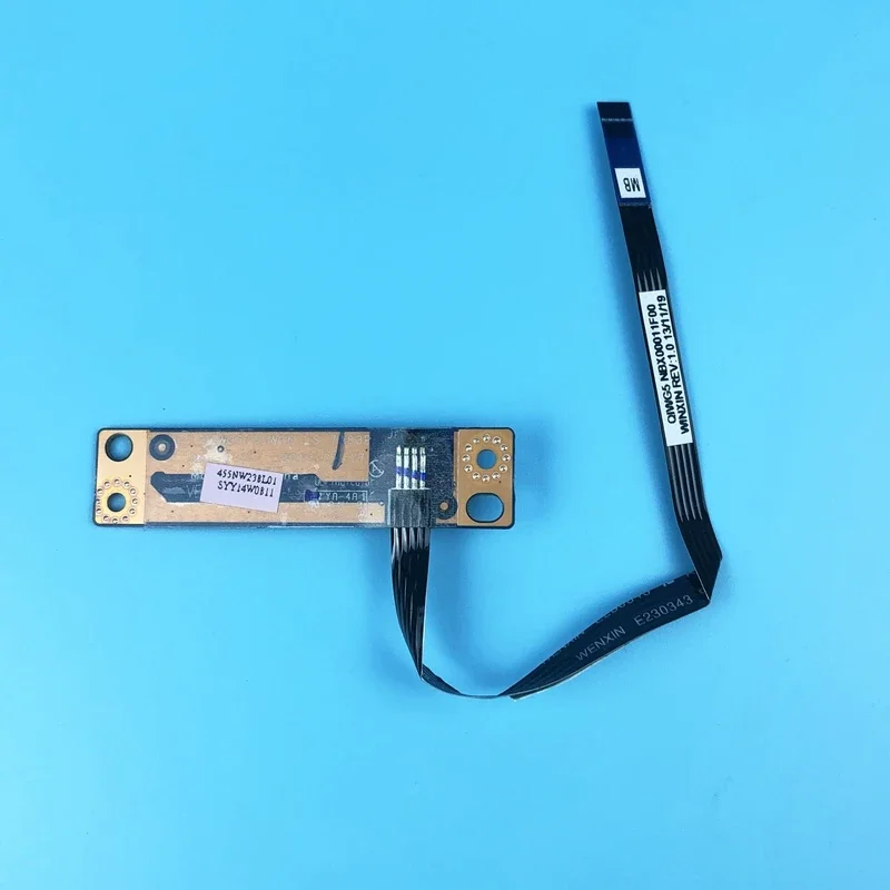 Nova placa de botão interruptor de cabo de alimentação para laptop para lenovo n580 g580 g480 g485 qiwg5/qiwg6 LS-7983P qiwg5 nbx00011f00 12cm