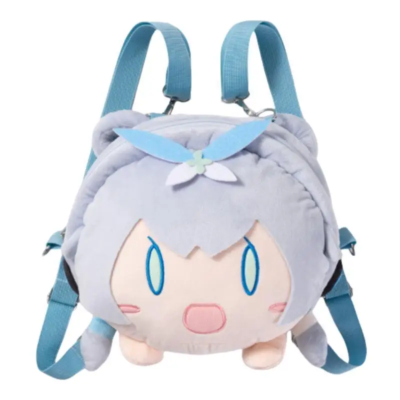 

Anime Luo Tianyi Peripheral Plush Backpack U-Shaped Pillow Lunch Break Sedentary Neck Pillow Two-Dimensional Squinting Paper Box