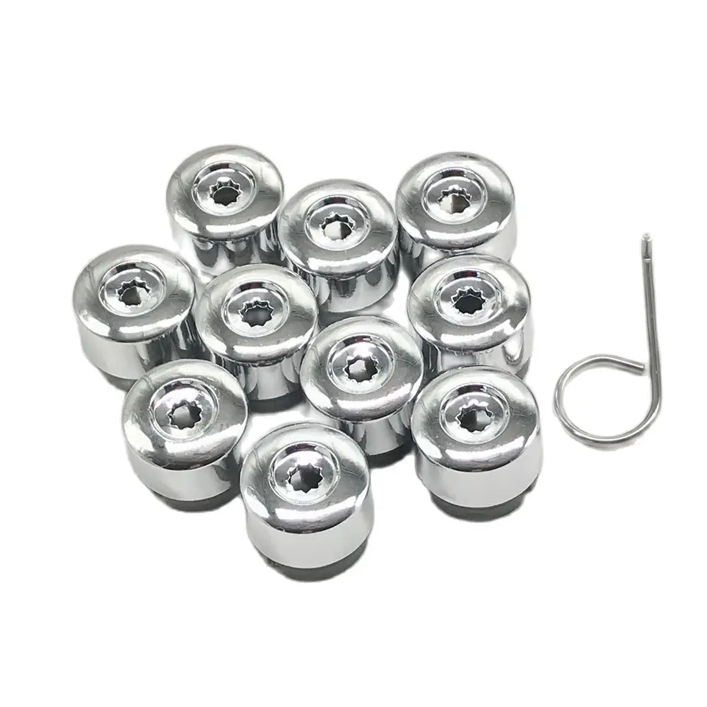 20x Wheel Lug Bolts Screw Caps Cover for Volkswagen VW Touareg 2004 2005 2006 2007 2008 2009 2010 2011 2012 2013 2014