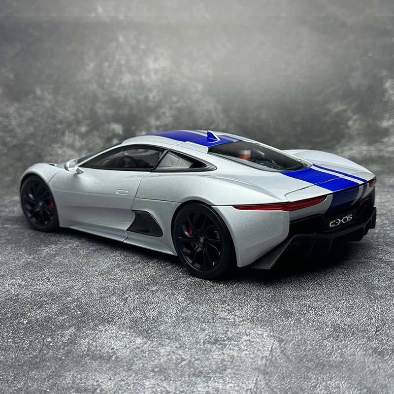 Jaguar C-X75 2015 CX75 Modelo de Carro Esportivo, 100% Real, Metal, Presente de Aniversário, Parentes, Escala 1:18