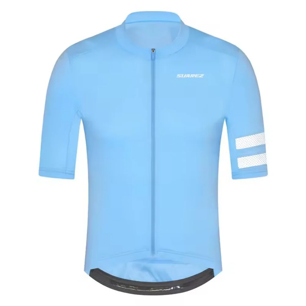الصيف ركوب الدراجات الرجال الأصفر قصيرة الأكمام قمصان Ropa Ciclismo Maillot هومبر دراجة جبلية تيشيرتات ملابس رياضية قمم تنفس