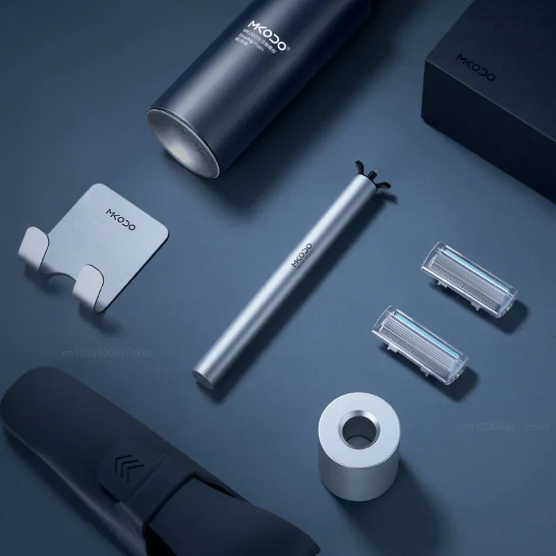 Xiaomi rasoio da uomo integrato automatico coltello da Shock intelligente rasatura induttiva IPX7 lama affilata di sicurezza impermeabile portatile