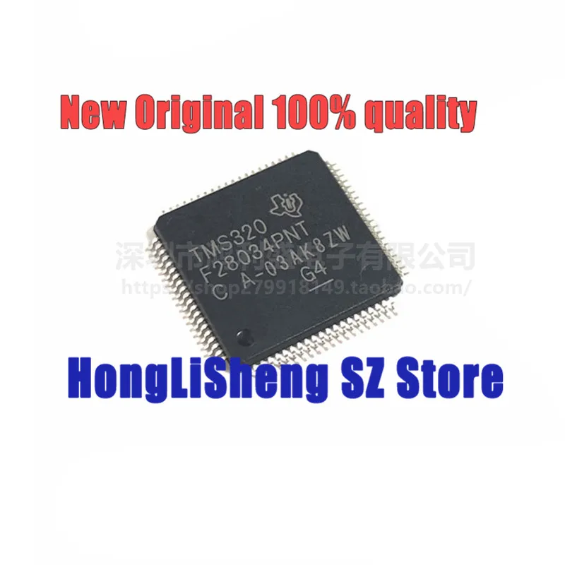 

5pcs/lot TMS320F28034PNT TMS320 F28034PNT TMS320F28034 LQFP-80 MCU Chipset 100% New&Original In Stock