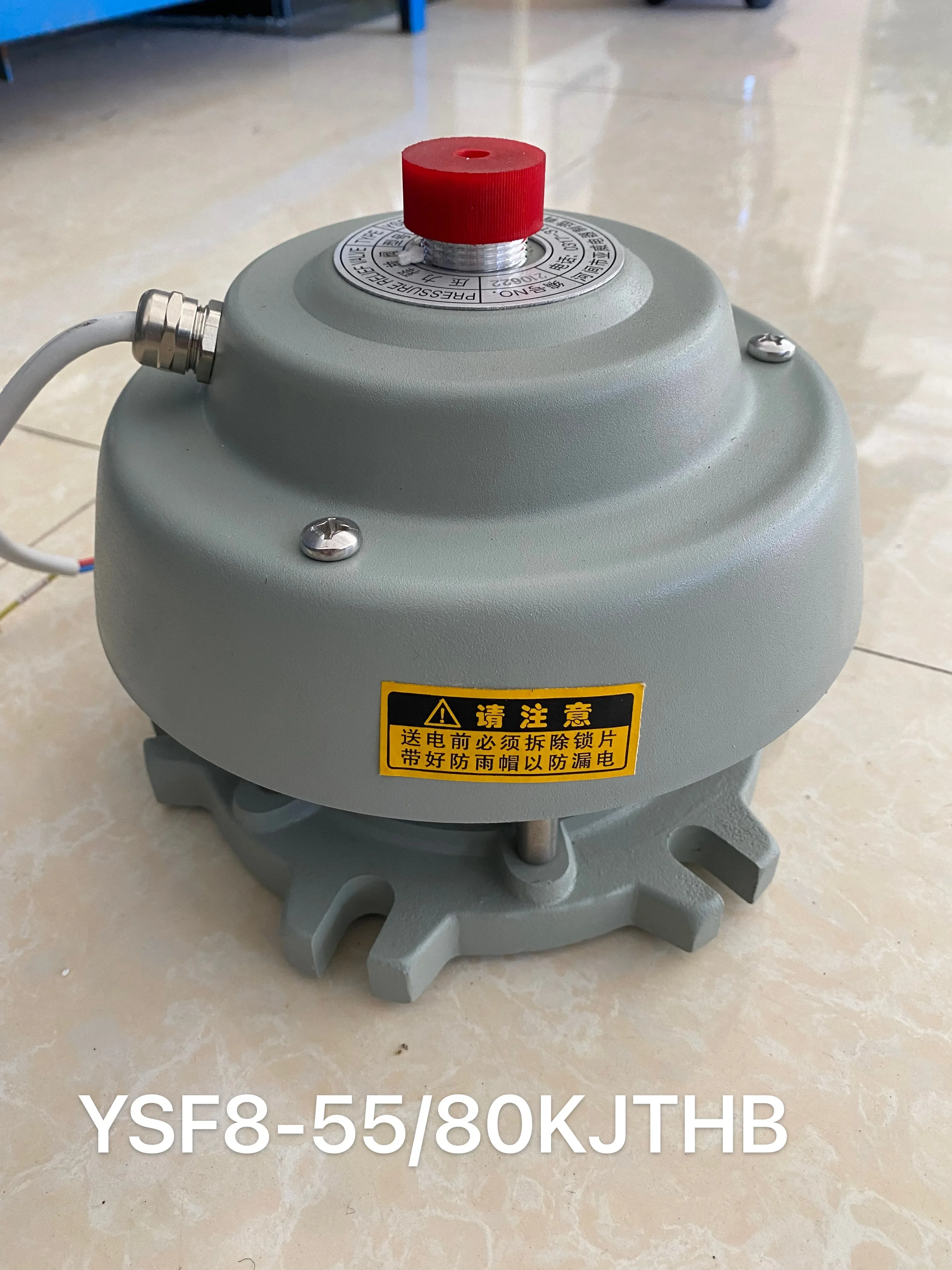 55MPa DN80 Electrical oil transformer parts vacuum pressure relief/reducing valve prices