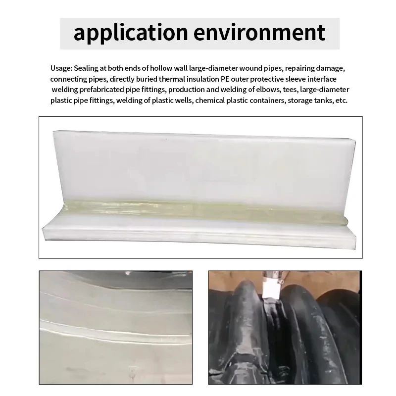 BE1300 Portable Hot Air Welding Machine Geomembrane Plastic Extruding Welding Machine / Plastic Extrusion Welders